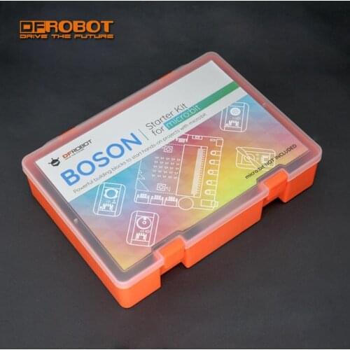 DFRobot BBC micro:bit Boson Starter Kit for kids beginners coding programming DIY digital game interactive projects robotics