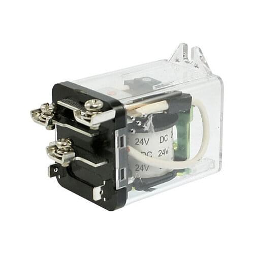 JQX-80F-1Z DC 24V Coil 80A Electronmagnetic High Power Relay 1 NO 1 NC
