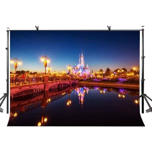 7x5ft Backdrop Beautiful Night Photography Background and Studio Photography Backdrop Props