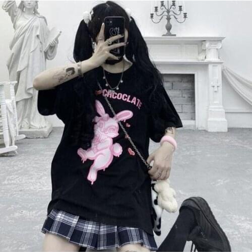 Harajuku Style T shirts Women High Quality Short Sleeve Round Neck T shirt Femme Cotton Spandex Women T-shirt