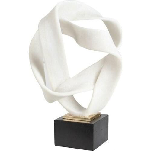 Nordic minimalist resin ring decoration fashion modern living room model room hotel home crafts decoration