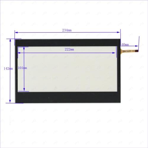 ZhiYuSun New XWT737 9 inch 234*142mm Touch Screen Touch Panel Glass Replacement XWT 737 234*142