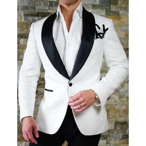 New Style Groomsmen Shawl Lapel Groom Tuxedos Men Suits Wedding Best Man Blazer Costume Homme Mariage 3PCS(Jacket+Pants+Vest)