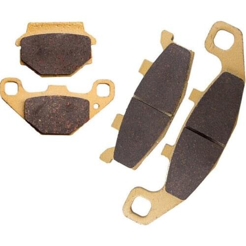 Motorcycle Front Rear Brake Pads for Kawasaki KLE250 ZZR250 EX250 ZR250 KLE500 KLE ZZR ZR 250 KLE 500