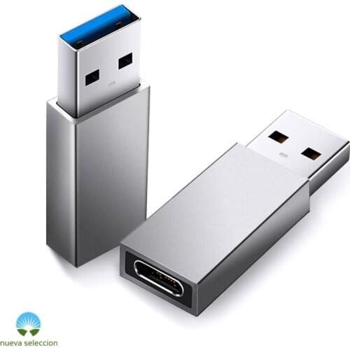 USB Type A Male to USB Type C Female Connector Converter Adapter Type-C USB Standard Charging Data Transfer