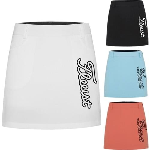 Golf Dress Women Short Skirt Breathable Slim Outdoor Sports Leisure Skirt Light Proof Pleated Skirt