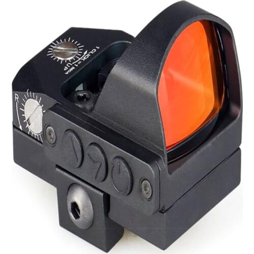 Tactical Red Dot Laser Scope Sight 2MOA Sight Airsoft Hunting Reflex Sight Collimator With 4 levels For Outdoor Hunting