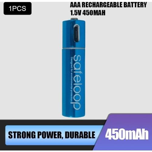 Technology! USB Rechargeable Battery 1.5V AAA 600mah li-polymer li-ion battery Remote control batteries, toy car batteries