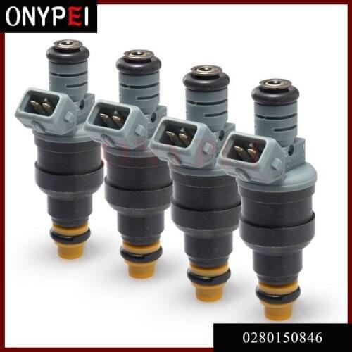 4 PCS Fuel Injector fits A4 S4 TT Golf Passat Jetta Buick Ford 0280150846