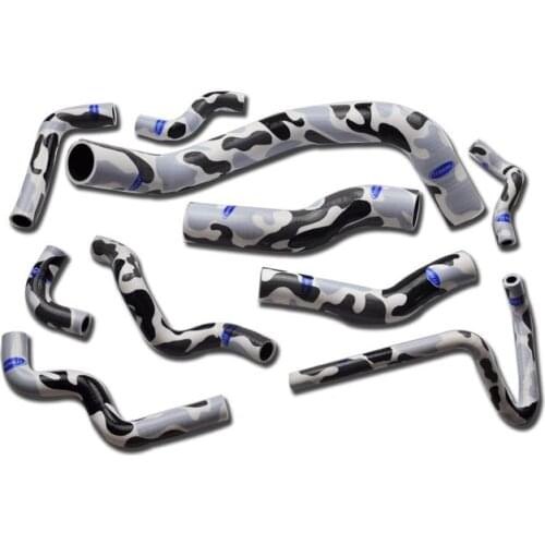 TT1602CMWH- SILICONE RADIATOR HOSE KIT FOR NISSAN SILVIA 200SX 240SX S14 S15 SR20DET CAMO GREY