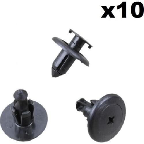 FOR HONDA INTERIOR DOOR CARD MOULDING & TRIM SCREW CLIPS x10 FOR TOYOTA NEW REPAIR SET