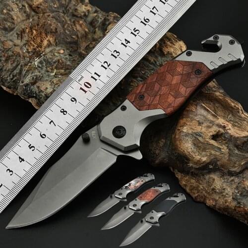 Military Tactical Knife Stainless Steel Outdoor Folding Knife Field Survival Multifunctional Folding Knifes