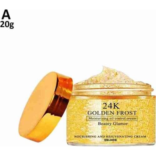 24K Gold Eye Cream Face Cream Anti-aging Remove Eye Bag Lifting Firming Fine Lines Oil Contral Day Night Cream Skin Care
