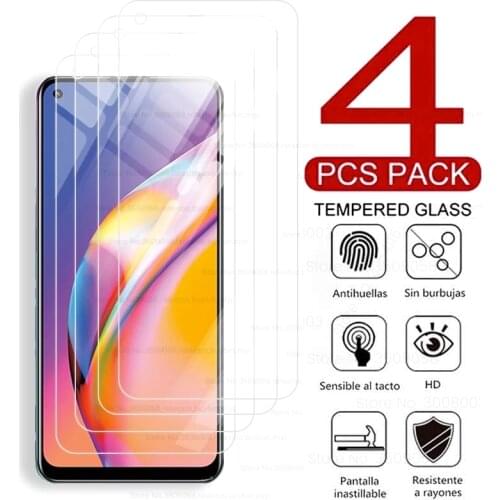 4pcs 9d full cover screen protectors tempered glass for oppoa54 oppoa74 oppoa94 oppo a94 a74 a54 a 54 74 94 2021 smartfone film
