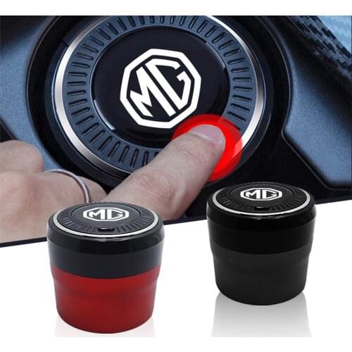 Car accessories ashtray Button open style LED Stainless steel For MG ZS 5 6 350 Tf Express ZR MGF GS X-Power