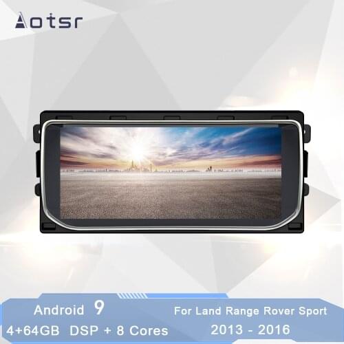 AOTSR Car Radio Android 9 For Land Range Rover Sport L494 2013 - 2016 Auto Player GPS Navigation DSP Multimedia 10.25" IPS Unit