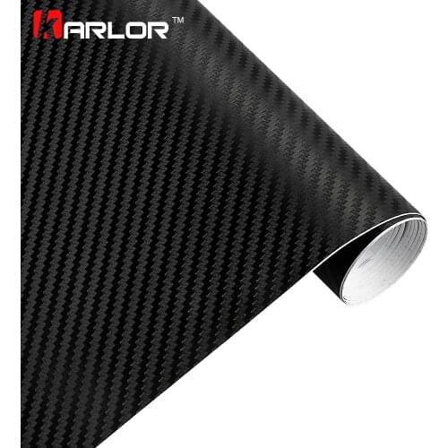 Car Styling 30*100cm DIY Waterproof Car Stickers 3D Car Carbon Fiber Vinyl Automobiles Motorcycle Decal Film Air Bubble free