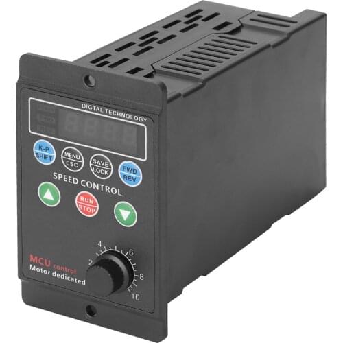 Frequency Converter 220V Single-phase Input Three-phase Output Motor Driver Frequency Converter Four-digit Digital Tube Display