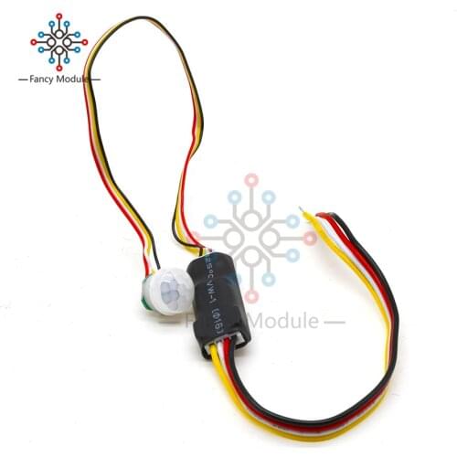 DC5-24V Auto PIR Motion Infrared Light Closet Sensor Detector Switch Security