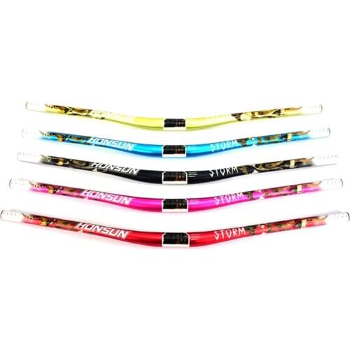 Bicycle Handlebar Swallow-Shaped MTB 31.8mm Lengthen 780mm/720mm Aluminum Alloy BMX Handlebar Bicycle Accessories