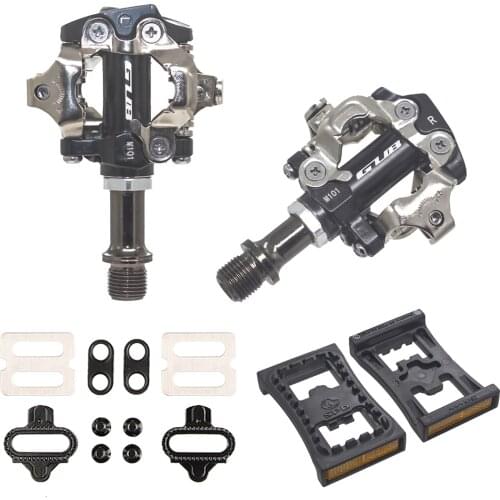 GUB PD M101 M520 Self-Locking Clipless SPD mtb bike pedals Mountain Bicycle Padals With Original PD22 Cleats