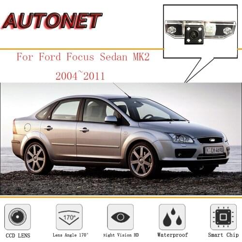 AUTONET Rear View camera For Ford Focus Sedan MK2 2004~2011/CCD/Night Vision/Reverse Camera/Backup Camera/license plate camera