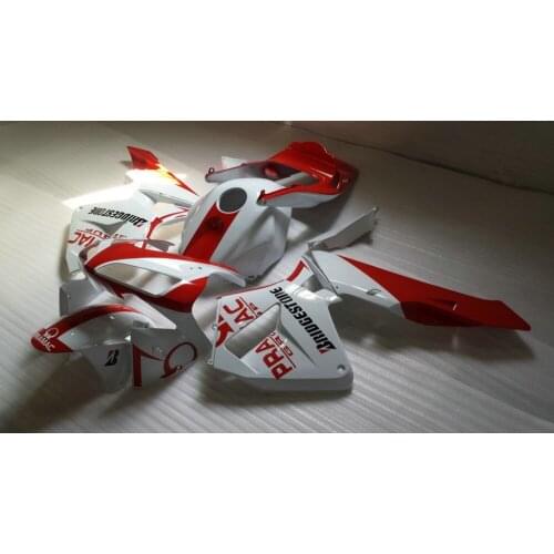Aftermarket Fairing kit for CBR600RR F5 03 04 CBR 600RR 2003 2004 CBR 600 RR White red Fairings set +gifts HX25