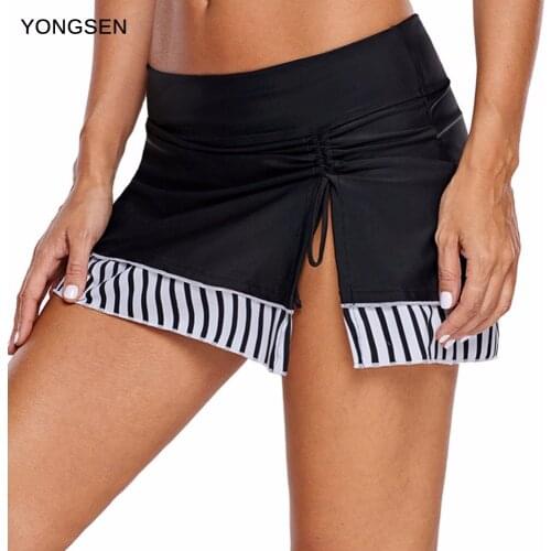 YONGSEN Hot Sell Summer Bikini Bottom Tankini Swim Short Skirt Swimwear Cover Up Beach Wear Short Mini Dress Bathing Swimwear
