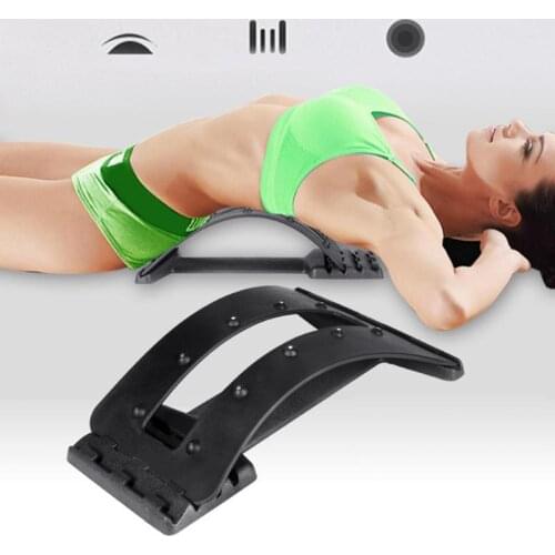 Backbone Stretcher Back Massage Magic Stretcher Fitness Equipment Stretch Fitness Equipment Relax Lumbar Support Pain Relief