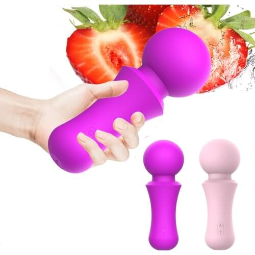 Mini Powerful Dildo Vibrator AV Magic Wand G-Spot Massager Sex Toys For Women Couples Clitoris Stimulate Goods for Adults