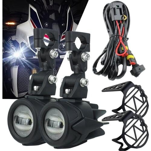 Motorcycles Headlight 6500k White Super Bright LED Auxiliary fog light motorcycle for BMW r1200gs adv F800GS K1600