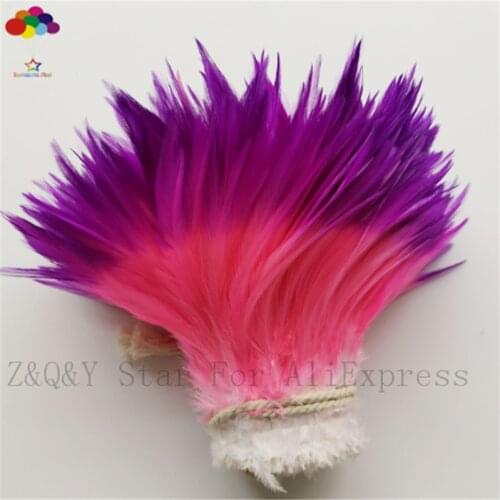 Natural 900-1000PCS feathers 15-20CM (6-8 inches) dyed color DIY craft jewelry costume performance clothes feather