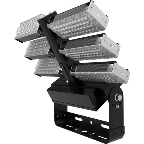 New High quality Led arena lights 720 watt IP65 waterproof Adjustable module High Mast Lamp Sport Tennis Court w led flood light
