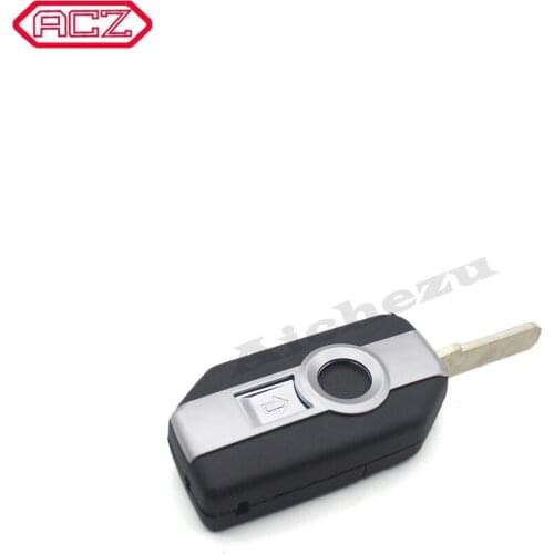 Motorcycle Key Uncut Blade One-Click Keyless Start Remote Control for BMW R1200GS R1250GS R1200RT K1600 GT GTL F750GS F850GS ADV