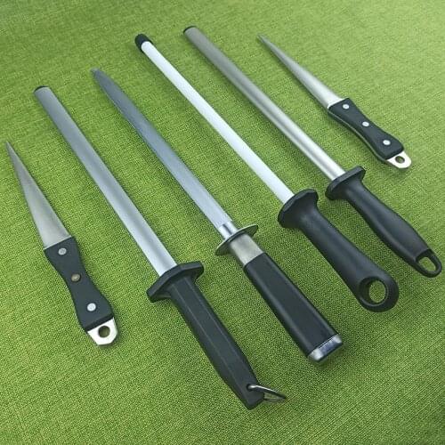 Knife sharpening rod Tungsten steel Black carbon steel kitchen gadgets Slaughterhouse butcher Ceramic Household knife sharpener