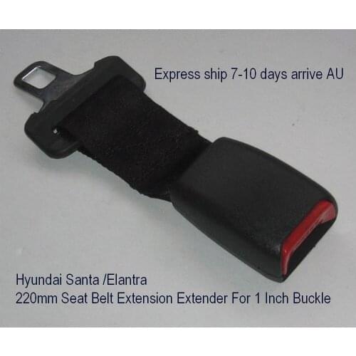 Seat Belt Extension Extender For 25mm Wide Buckle Add 220mm length for Hyundai Santa / elantra