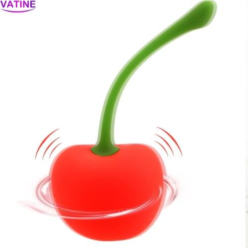 Cherry Vibrators Sex Toys for Women Female Masturbator Anal Massager Clitoris Stimulator Vaginal Kegel Balls Erotic Machine Shop