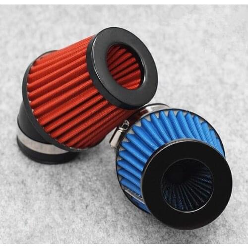 48MM Partol Motorcycle Air Filter 48mm Universal Red Air Cleaner Intake Filter For Scooter