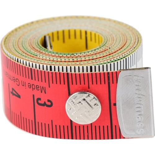 1.5m Body Measuring Ruler Sewing Tailor Tape Measure Mini Soft Flat Ruler Centimeter Meter Sewing Measuring Tape