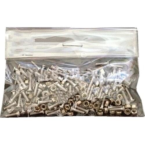 1 Bag M1.4 3 Kinds Mixed Glasses Eyeglasses Repair Set Screws Nuts Washer Kit