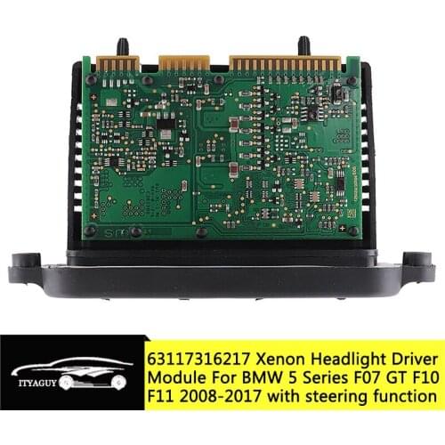 7316217 Car LED Headlight Drive Module AHL Xenon Hid Light Ballast for BMW 5 Series GT F10 F18 F07 2008-2017 63117316217 7304905
