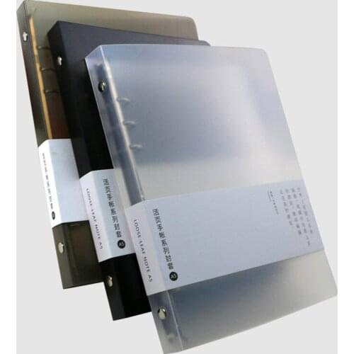 Binder loose A5 A6 A7 6-Holes Ring View Binder Binding Cover Protector