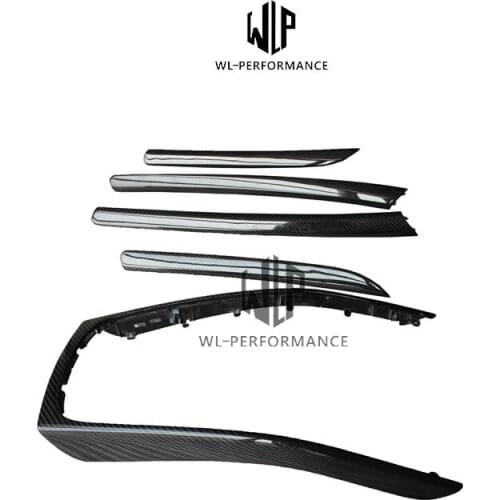 A5 Car Interior Accessories 2-Door Veneer Carbon Fiber Replacement For Audi A5 Car Body Kit 12-16