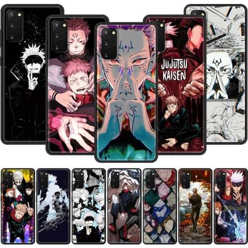 Jujutsu Kaisen Anime Case For Samsung Galaxy S20 FE S10 Plus S8 S9 S10e Note 20 Ultra 10 Lite 9 8 Soft Phone Funda Thin Cover