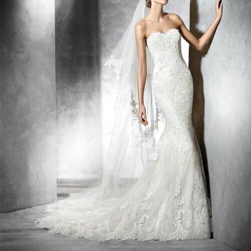 EXNY Mermaid Silhouette Wedding Dresses