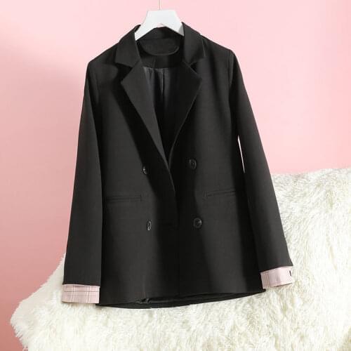 Kcoors Women's Double-breasted Blazers