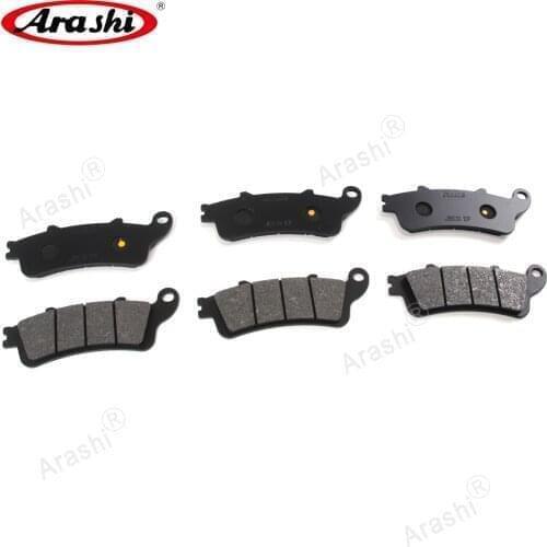 Arashi Front Rear Brake Pads For HONDA F6B Goldwing Bagger 2013-2014Motorcycle Discs Pad GL1800 Goldwing 2006-2014 GL 1800