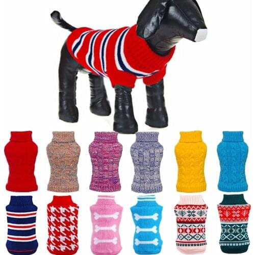 29 Color Warmth Dog Clothes for Small Big Dog Sweater for Cat Pet Clothes for Dogs Coat Jacket Costume Cats Clothing Chihuahua