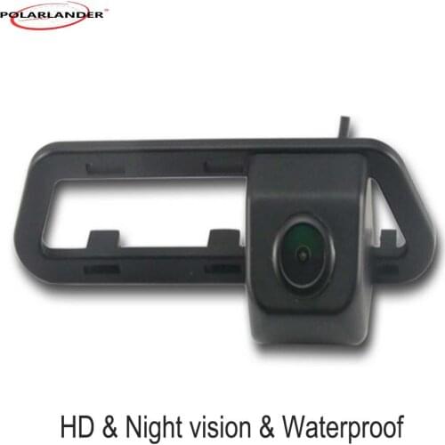 Best CCD HD wired car parking backup camera car reverse rear view camera car security camera for N/issan T/iida 2011 -2014