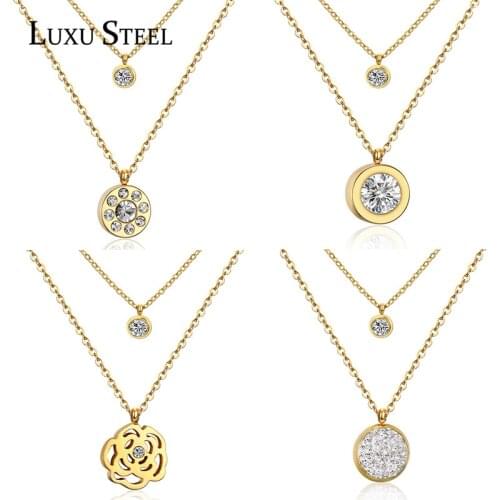 Винтажные ожерелья LUXUSTEEL China At AliExpress